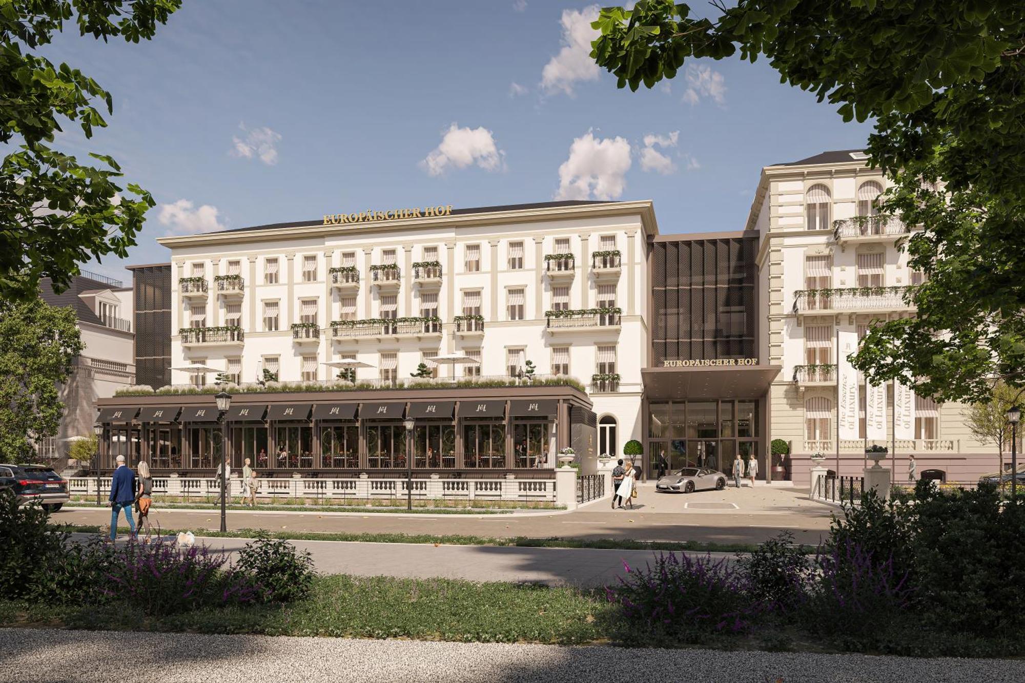 Steigenberger Icon Europaeischer Hof Baden Baden Buitenkant foto